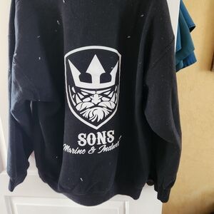 Black Hoodie Sweatshirt